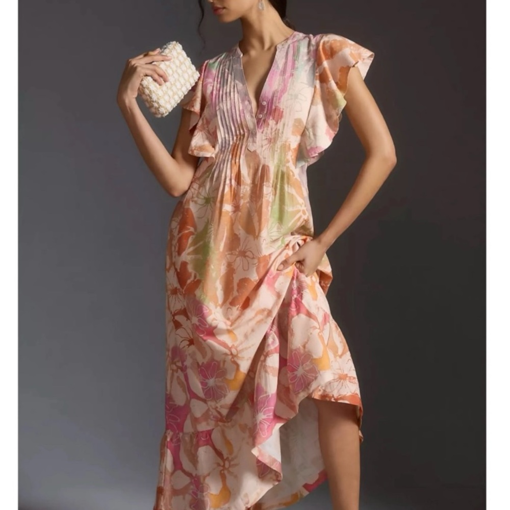 Anthropologie Maeve The Cassandra Maxi Dress